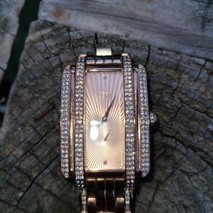 JBW Swiss Movement Diamond & Swarovski Watch